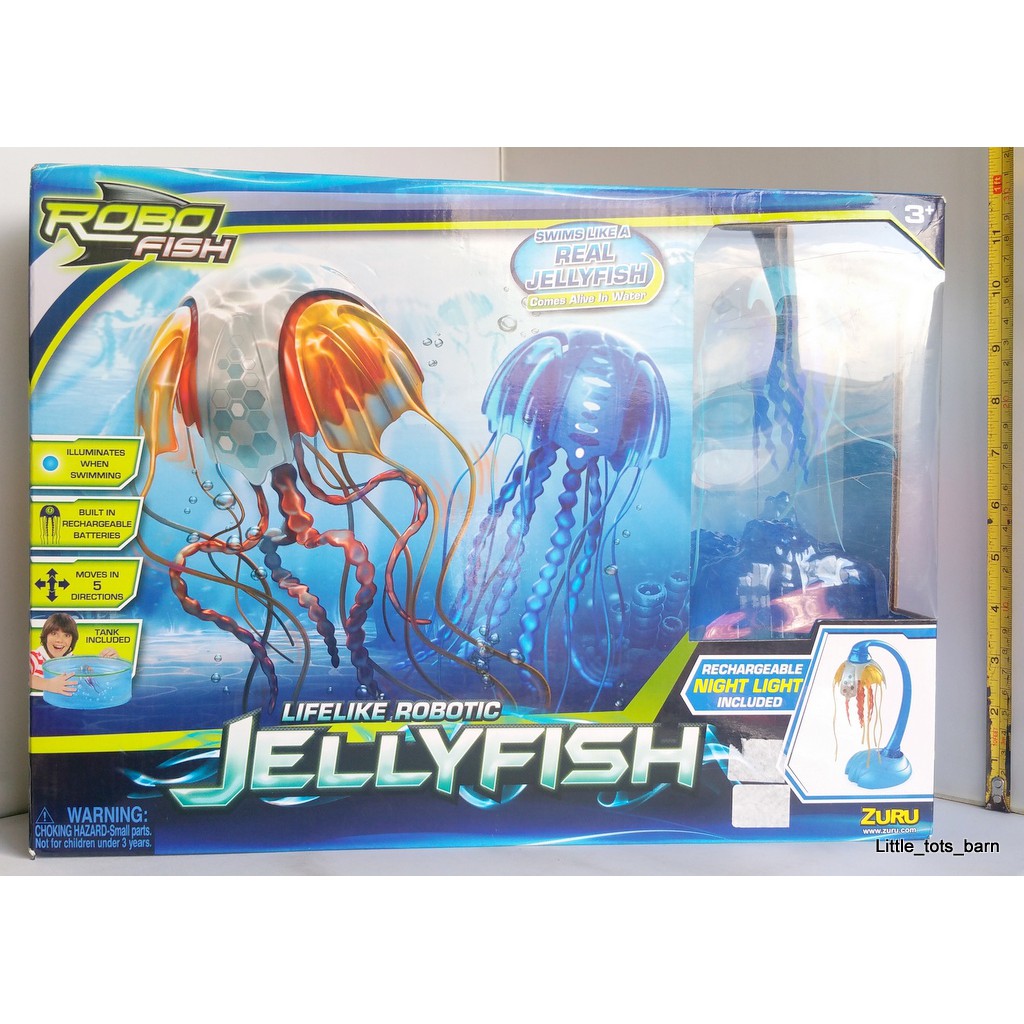 robo fish jellyfish