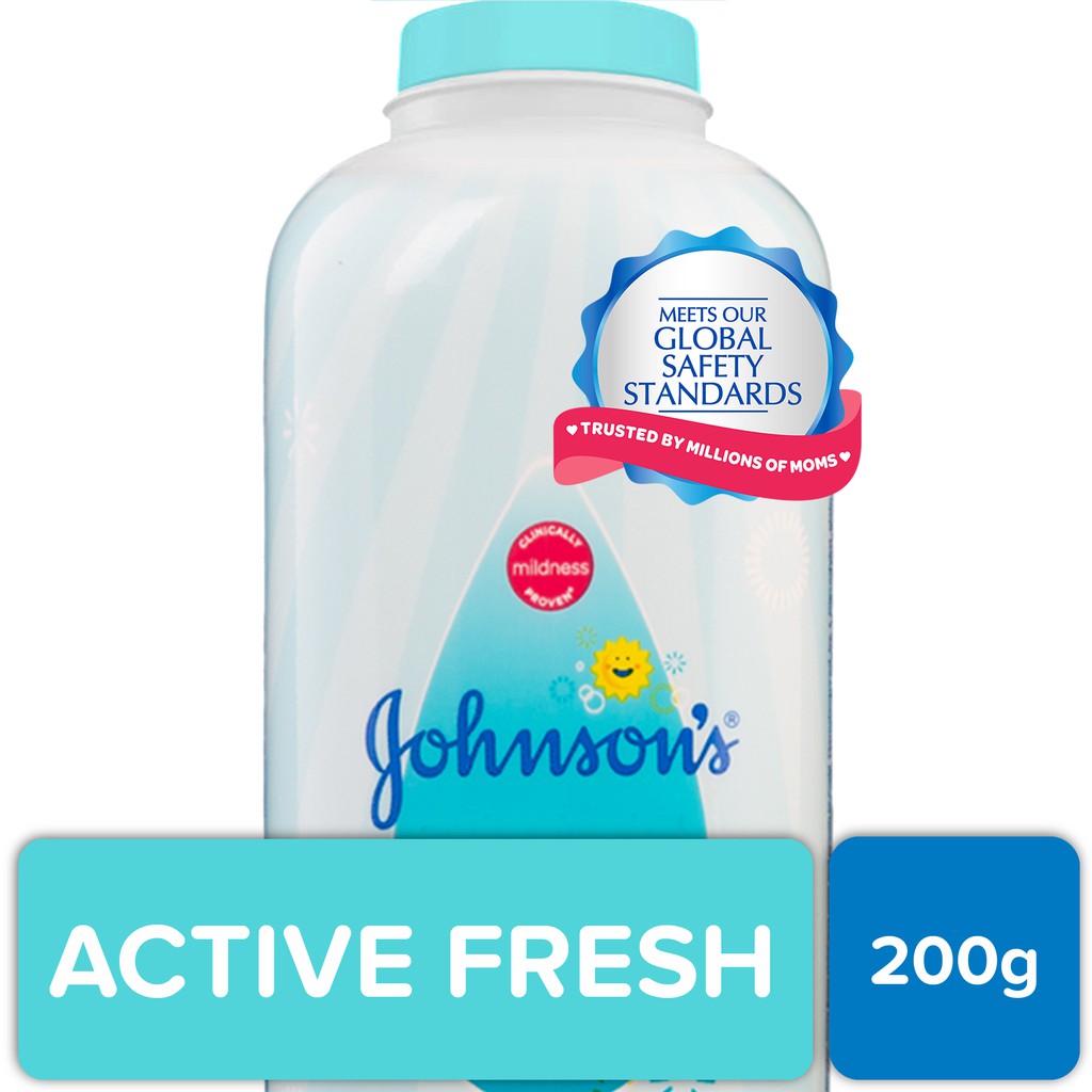 johnson's active fresh powder