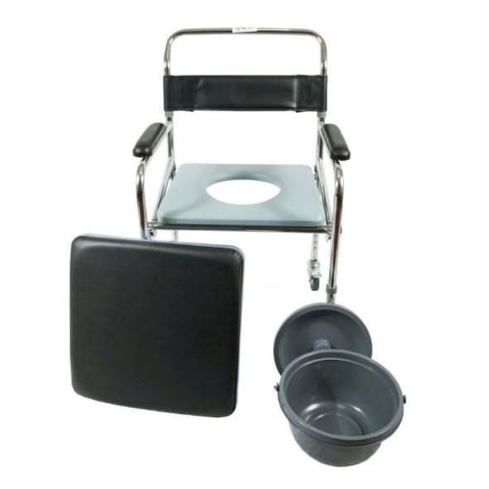 Commode Chair with Wheels and Foam Heavy duty Shopee Philippines