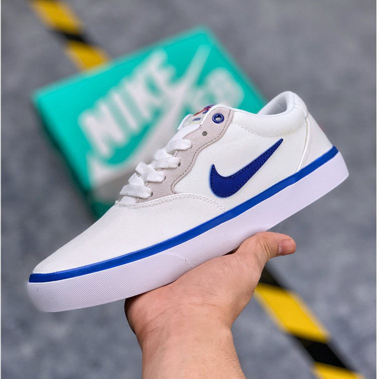 100% Original Wmns Nike Sb Chron Slr White/Blue Sneaker For Men&Women | Philippines
