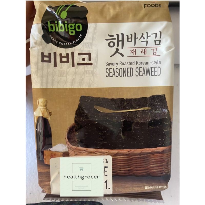 Bibigo Roasted Seasoned Korean Seaweed Nori Laver 5g Shopee Philippines