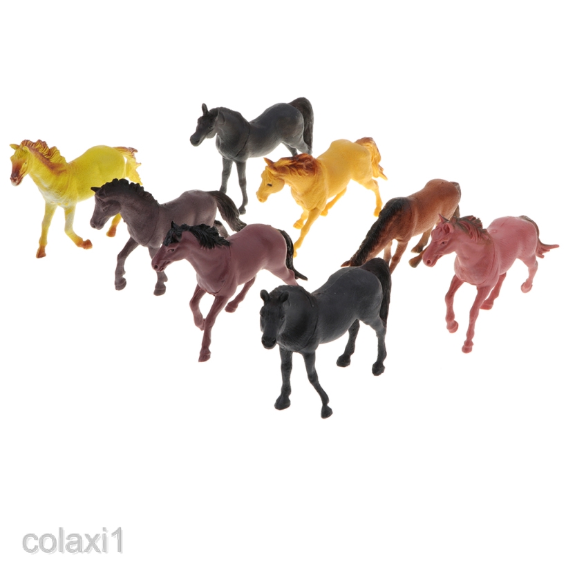 small horse figurines plastic