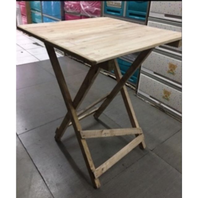 Wood Folding Table Palochina Free Delivery Within Metro Manila