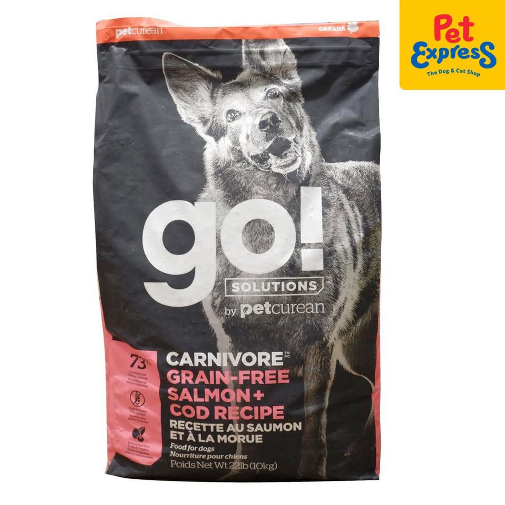Go! Solutions Carnivore Grain Free Salmon and Cod Recipe Dry Dog Food
