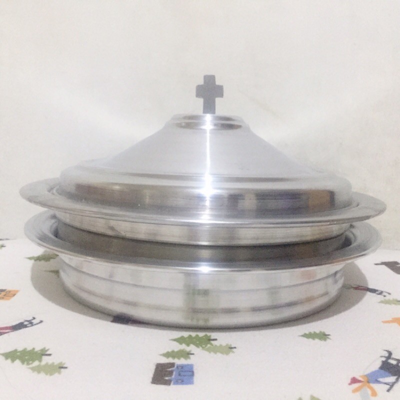 Aluminum Communion Tray (Double) Shopee Philippines