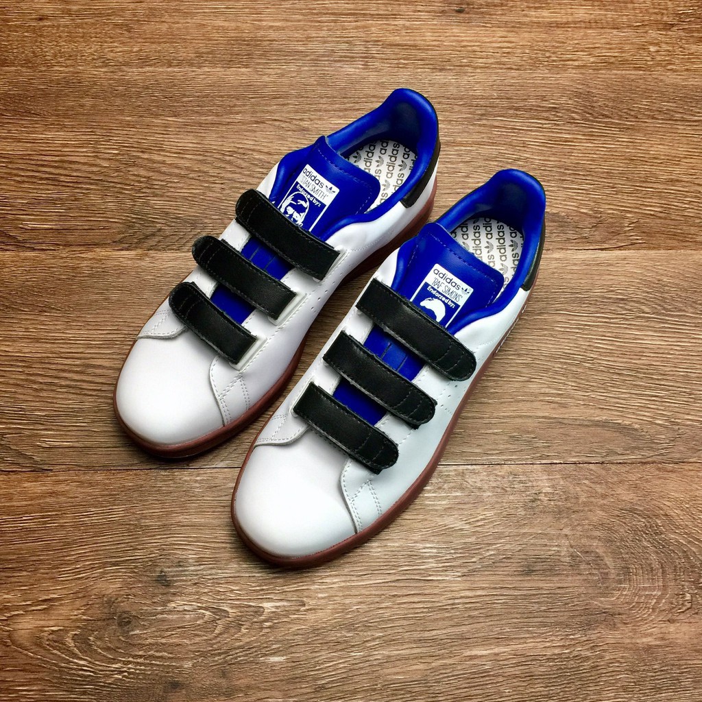 adidas stan smith velcro white