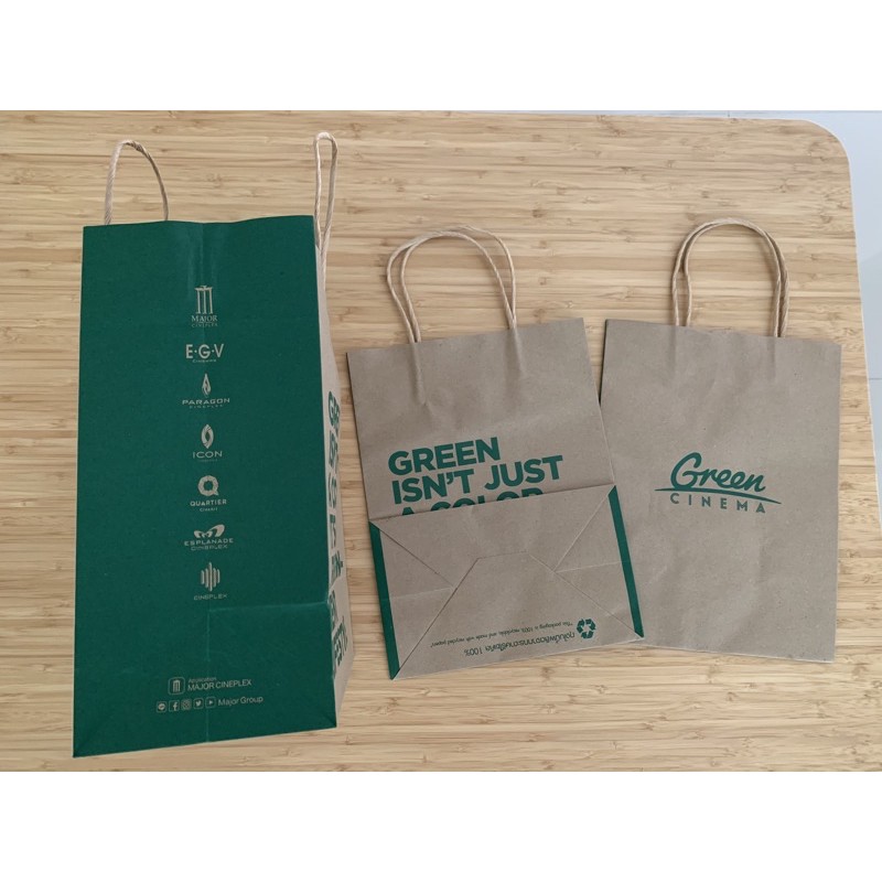 Major Cineplex Major Cineplex Paper Bags Major Cineplex Major Cineplex