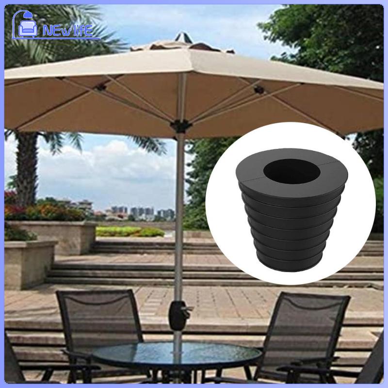 Umbrella Cone Wedge, Parasol Base Stand, Patio Table Hole Rings Plug