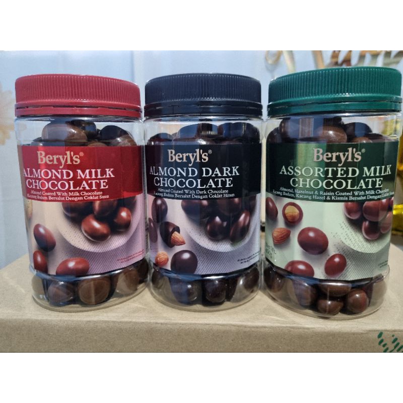 Beryl S Assorted Chocolate Jar Grams Shopee Philippines