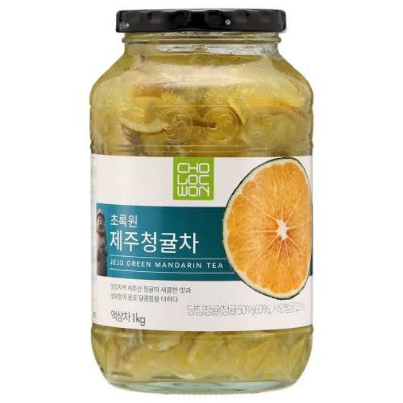 Cholocwon Jeju Green Mandarin Tea 1kg Shopee Philippines