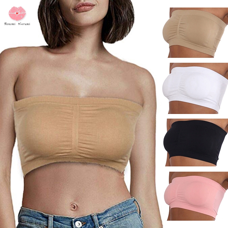 padded strapless bralette