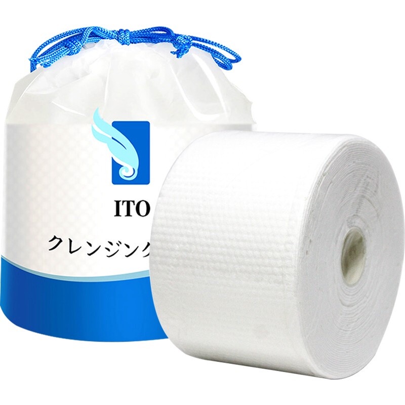 cotton pad JapanITOFace Towel Pure Cotton Wet and Dry Disposable