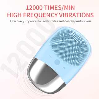 ANLAN Silicone Electric Facial Cleansing Brush Sonic Face Massager Cleansing Brush #8