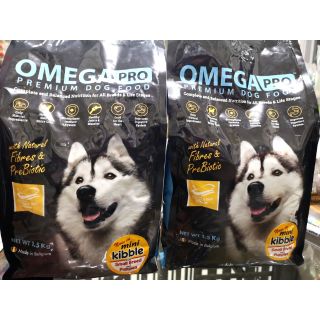 OmegaPRO Premium Dog Food 3kg original packaging