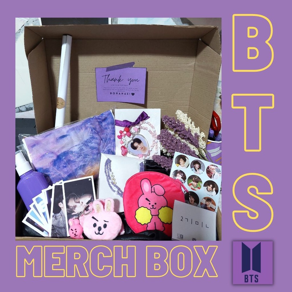 BTS ARMY MERCH BOX Unofficial Gift Set (Updated) Shopee Philippines