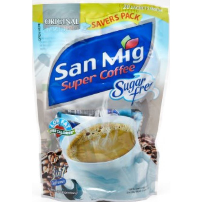 SUGAR FREE COFFEE LOW CALORIE 3 in 1 instant Coffee San Mig Coffee