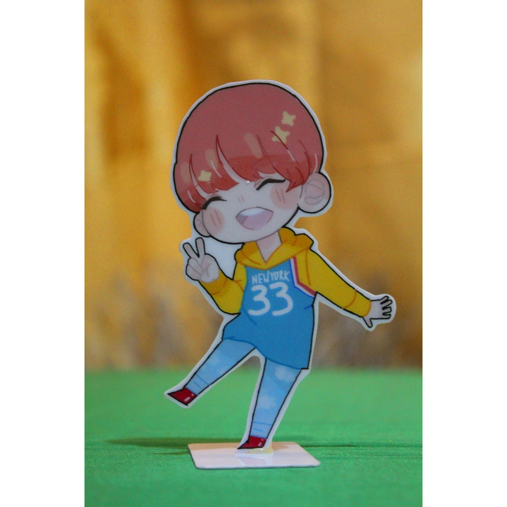 KPOP 5 inches | cake topper Bts Standee ♥ Cartoon Jhope | Shopee Philippines