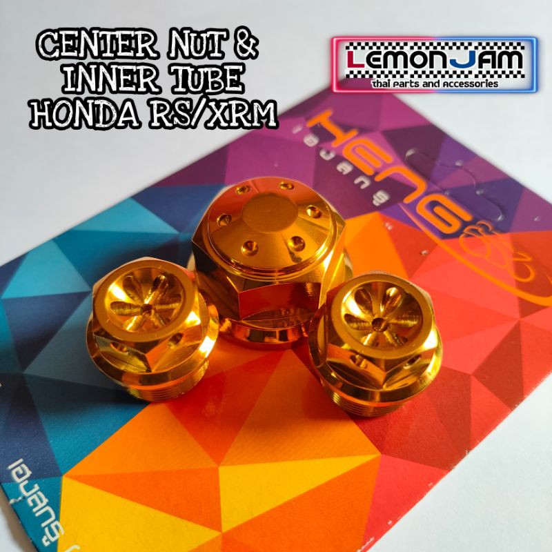 HENG CENTER NUT/INNER TUBE RS 125/RS 150/CBR/XRM Shopee Philippines
