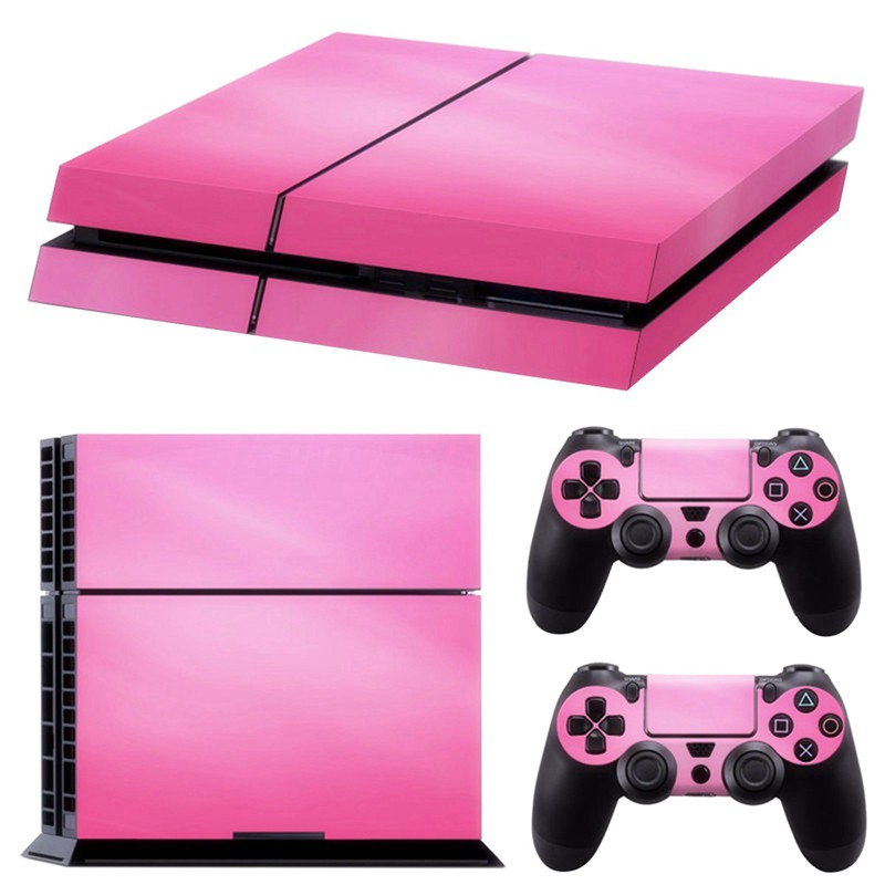 pink ps4 cover