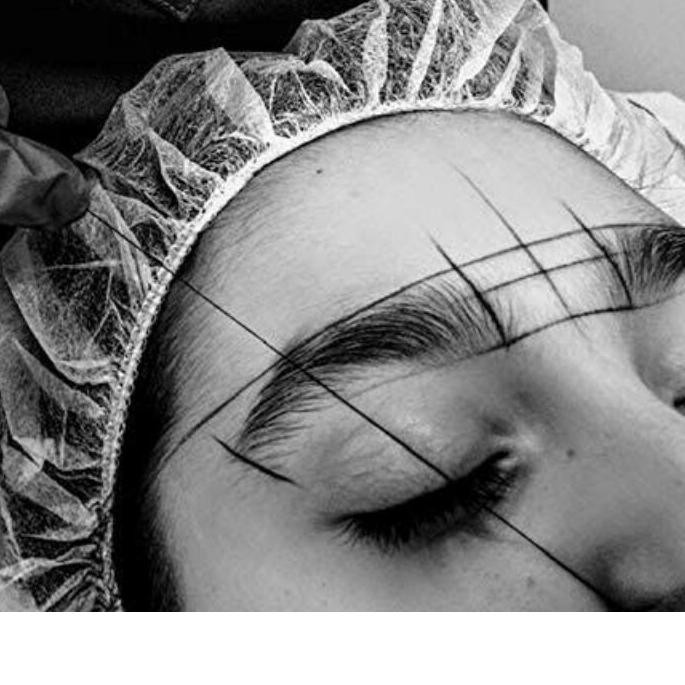 newest collection of 10m string mapping eyebrow ruler embroidery eyebrow pattern print ord shopee philippines