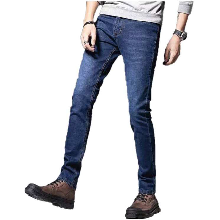 Maong For Men's Pants Denim Blue Strechable Jeans Skinny | Shopee ...