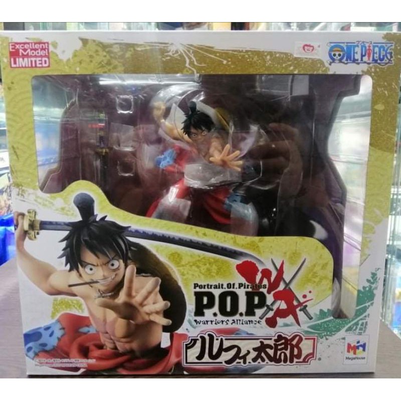 Authentic Megahouse One Piece Portrait Of Pirates Pop Luffy Wano Version Shopee Philippines