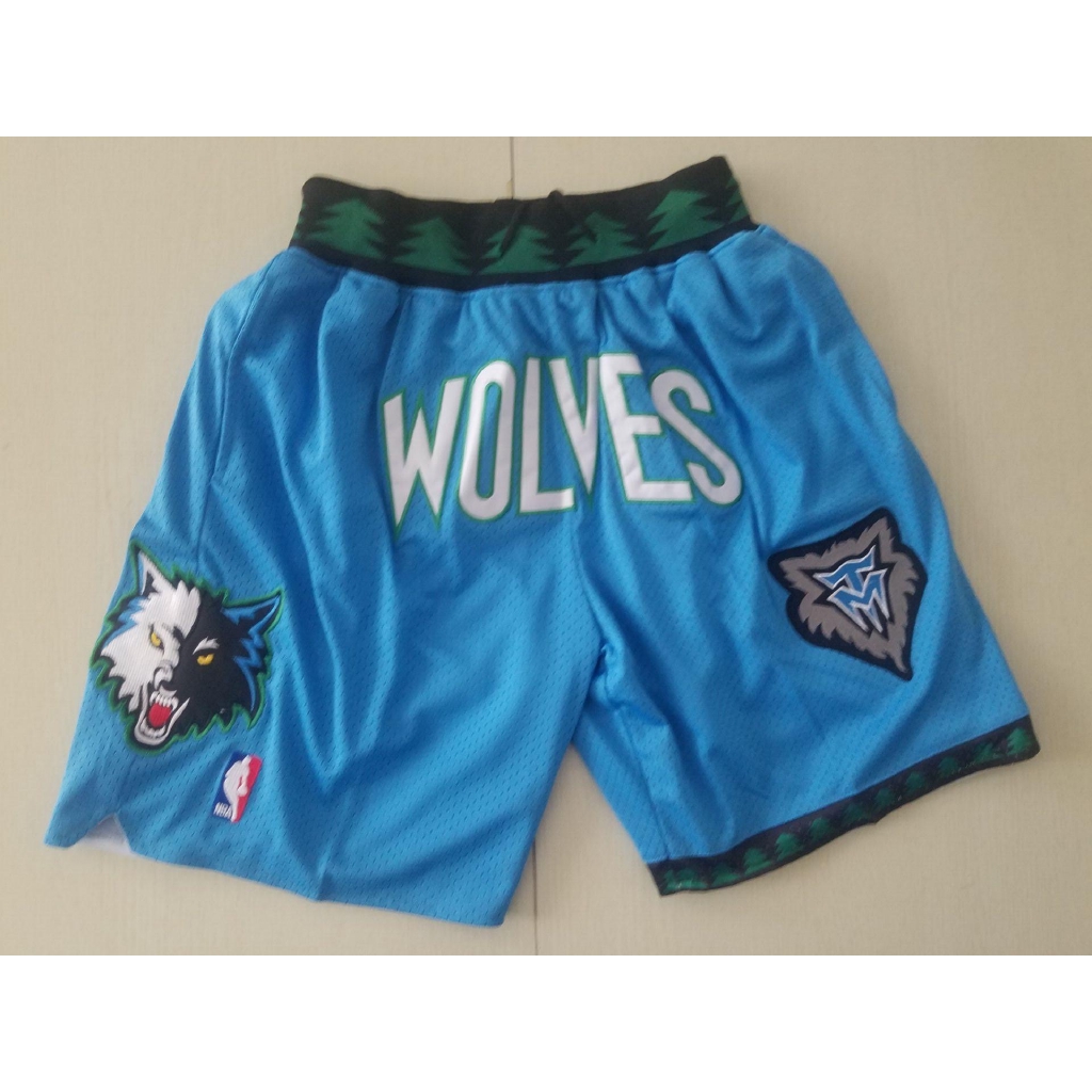 timberwolves jersey shorts