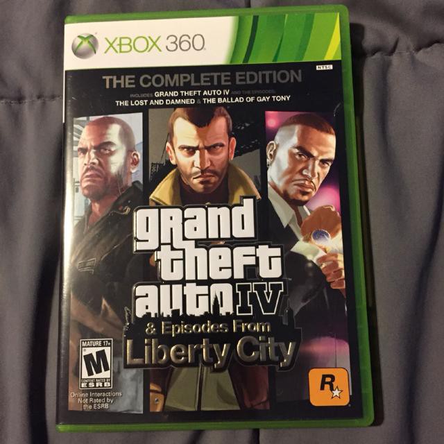 grand theft auto iv complete edition xbox 360