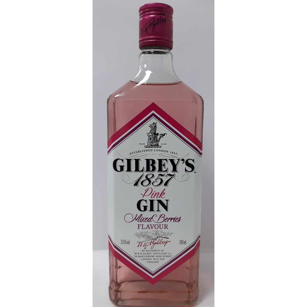 Gilbey's Pink Gin 700ml Shopee Philippines