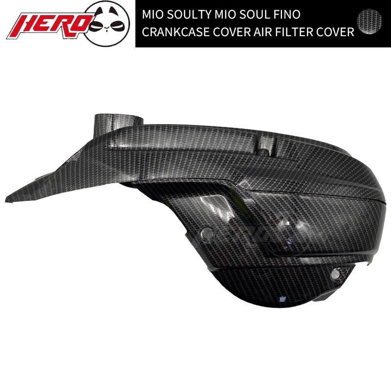 MIO Soulty &MIO Soul Fino Crankcase Cover Air Filter Cover Carbon Fiber