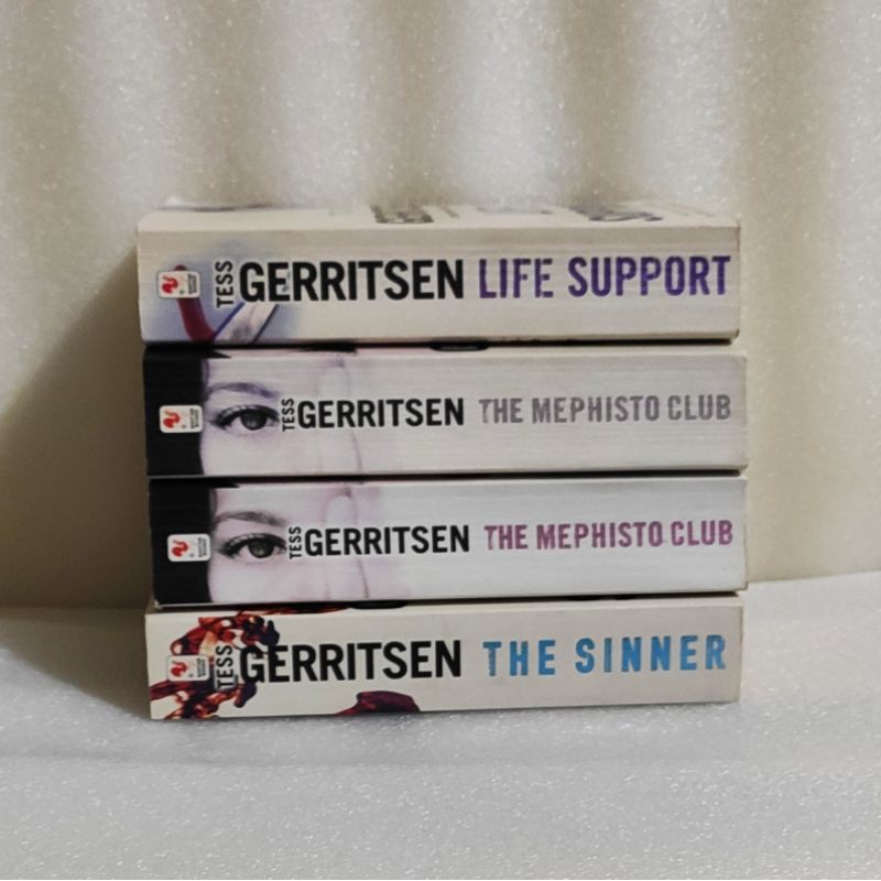 Tess Gerritsen Used Books Thriller Mystery Crime Cod Accepted Shopee Philippines