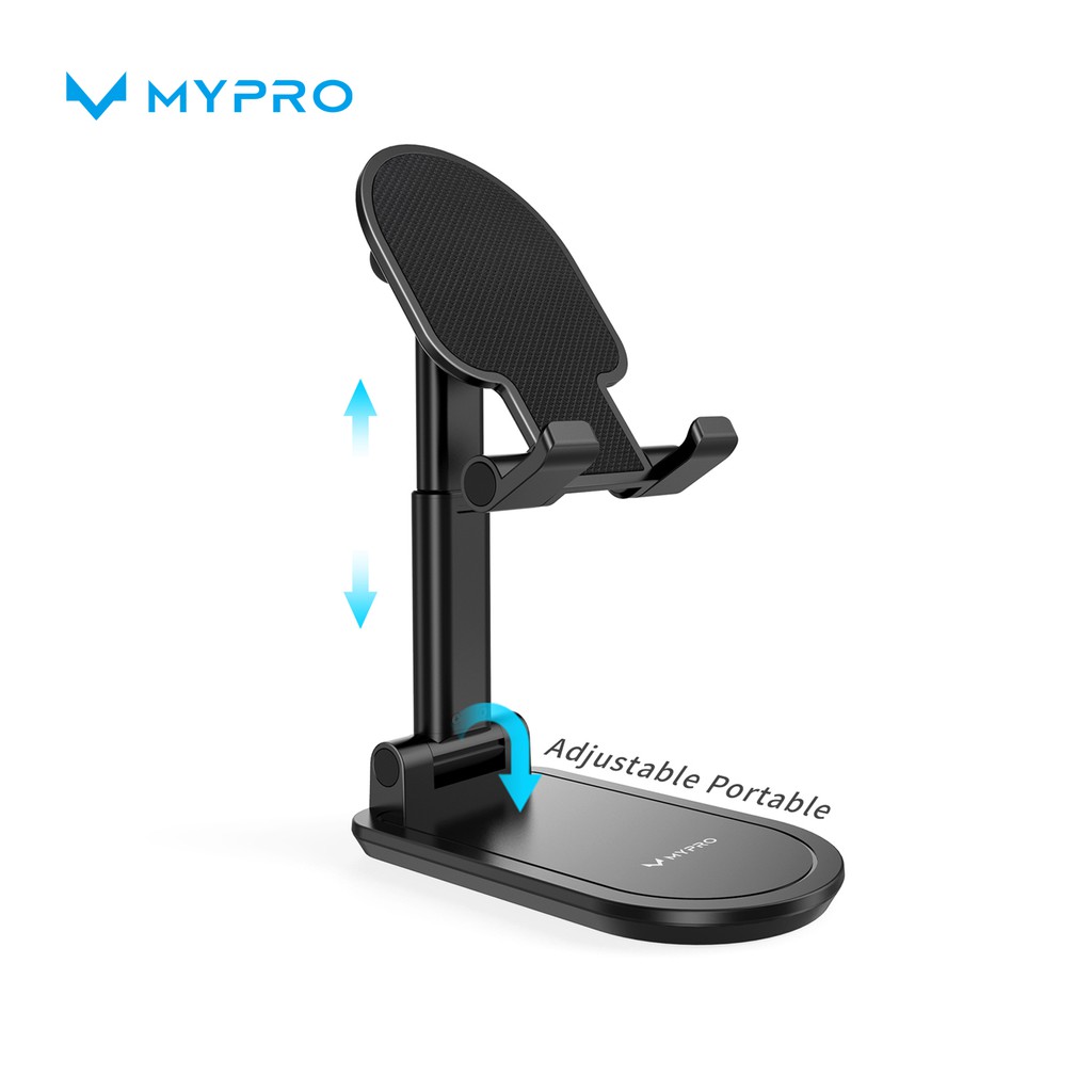 MYPRO Foldable Adjustable Portable Phone Stand Phone Holder for Desk ...