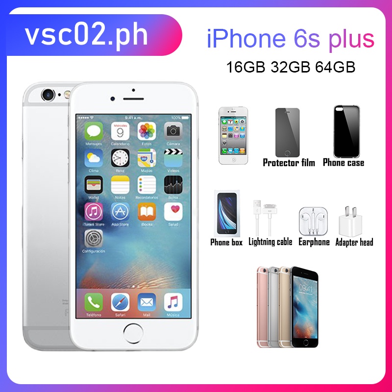 In Stock Available Iphone 6s Plus 16gb 64gb 128gb No Fingerprint Shopee Philippines