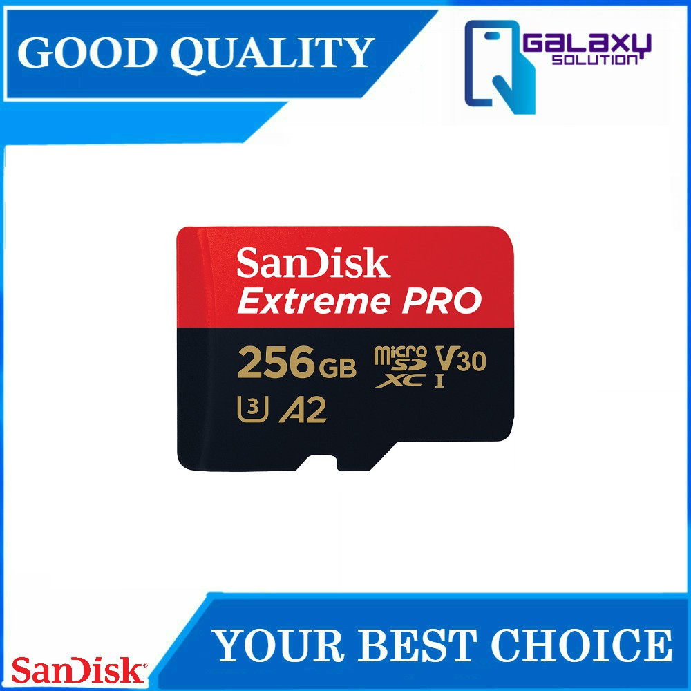 SanDisk Extreme Pro A2 Micro SD Memory Card TF SDXC 256GB / 400GB (Max