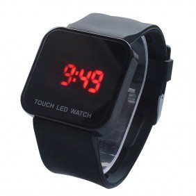 touch led watch