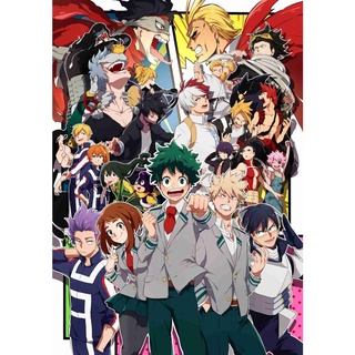 A4 Size My Hero Academia Poster 