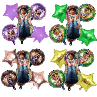 Encanto Design Theme Cartoon Party Hat LootBag Foil Balloon Birthday Party Decoration For Children #2