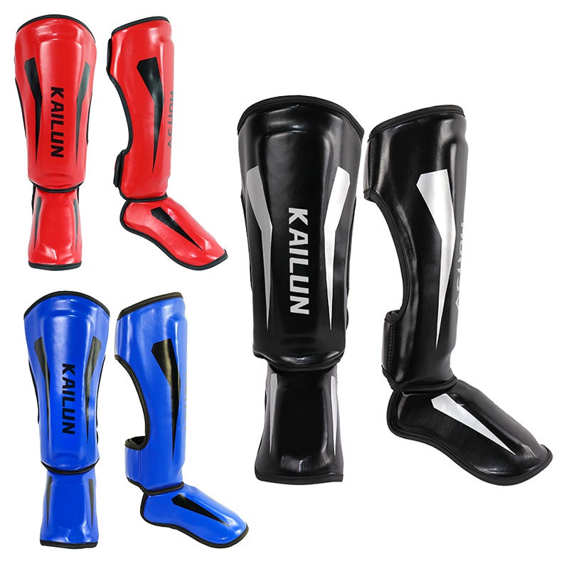 Muay Thai Sanda Leggings Children's Sports Shin Guards Free Combat