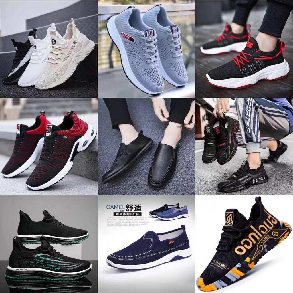 【special Offer】random Style Mens Rubber Breathable Sneaker Shoes Shopee Philippines 8678
