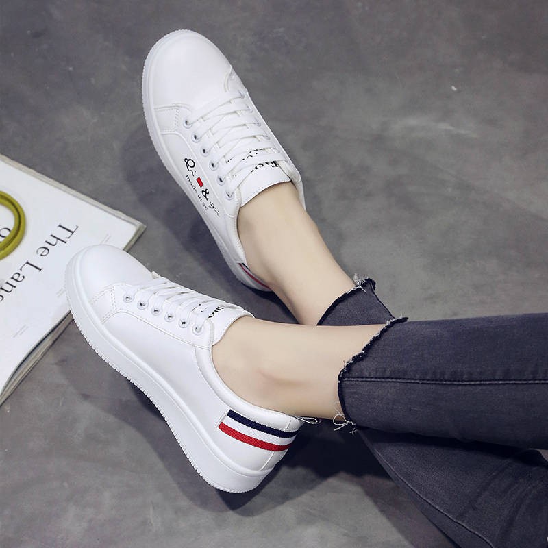 ladies white sneakers