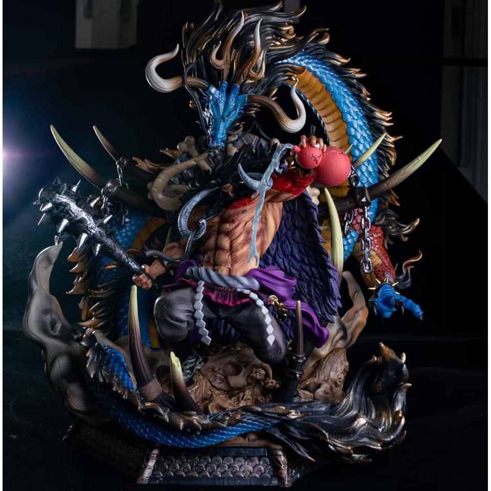 Pvc Recast One Piece Kaido With Dragon Kaido Display Figure Shopee Philippines