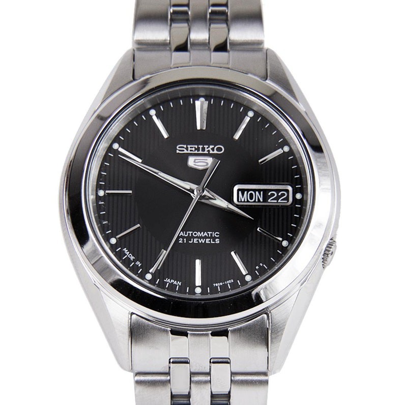 Seiko 5 SNKL23J1 Made In Japan Automatic Stainless Steel Watch SNKL23 ...