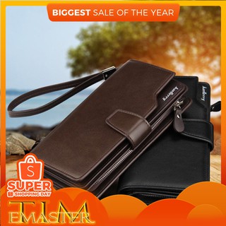 TMR  Long Wallet Version Male PU Leather Clutch Bag Commercial