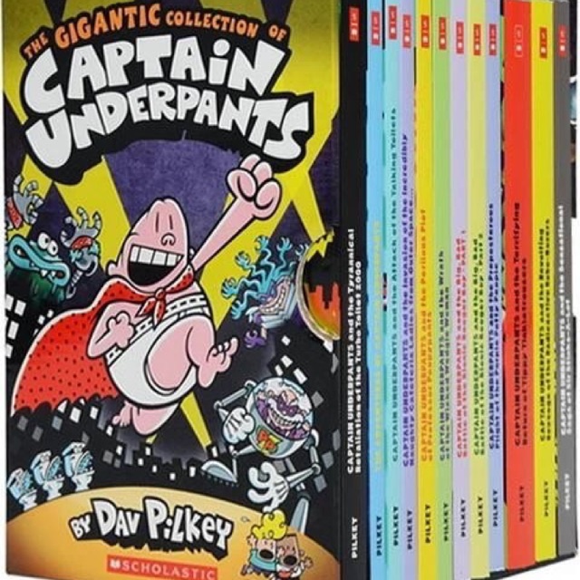 dav pilkey captain underpants 12