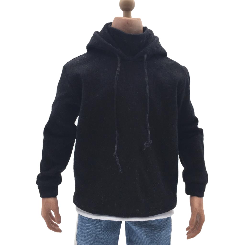 1//6 Scale Black PU Leather Male Jacket Coat Clothes for 12/'/' Action Figures