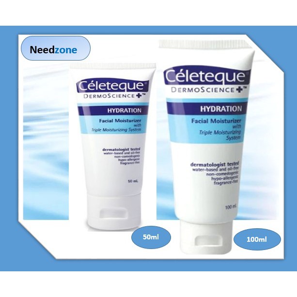 celeteque water based moisturizer