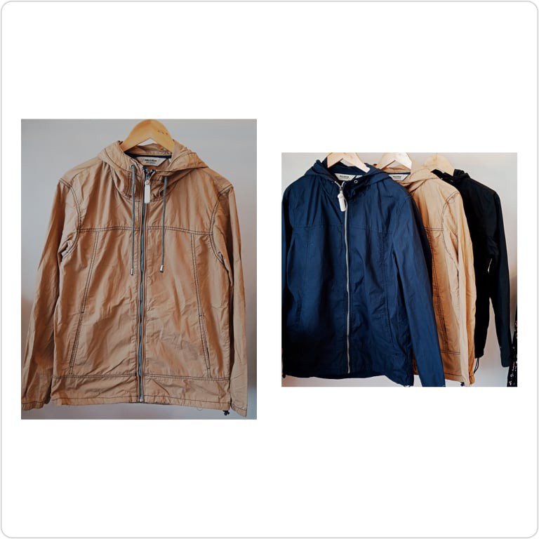 pull and bear hooded jacket