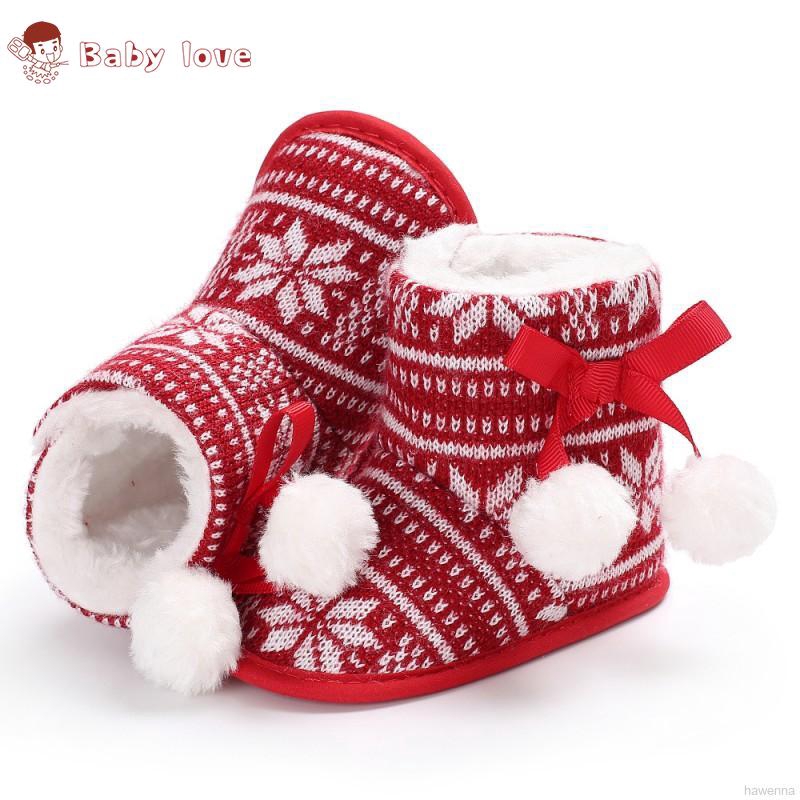 infant christmas shoes