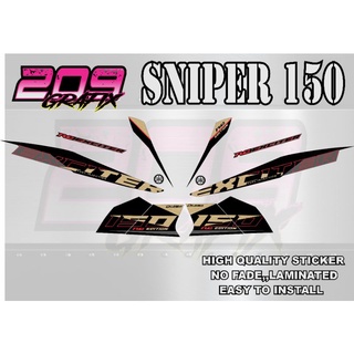 Sniper 150 Decals Exciter 600