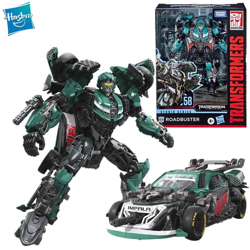Hasbro Transformers Toys Deluxe Class Movie Studio Series 58 The Wreckers  Roadbuster 12cm Action Fi | Shopee Philippines